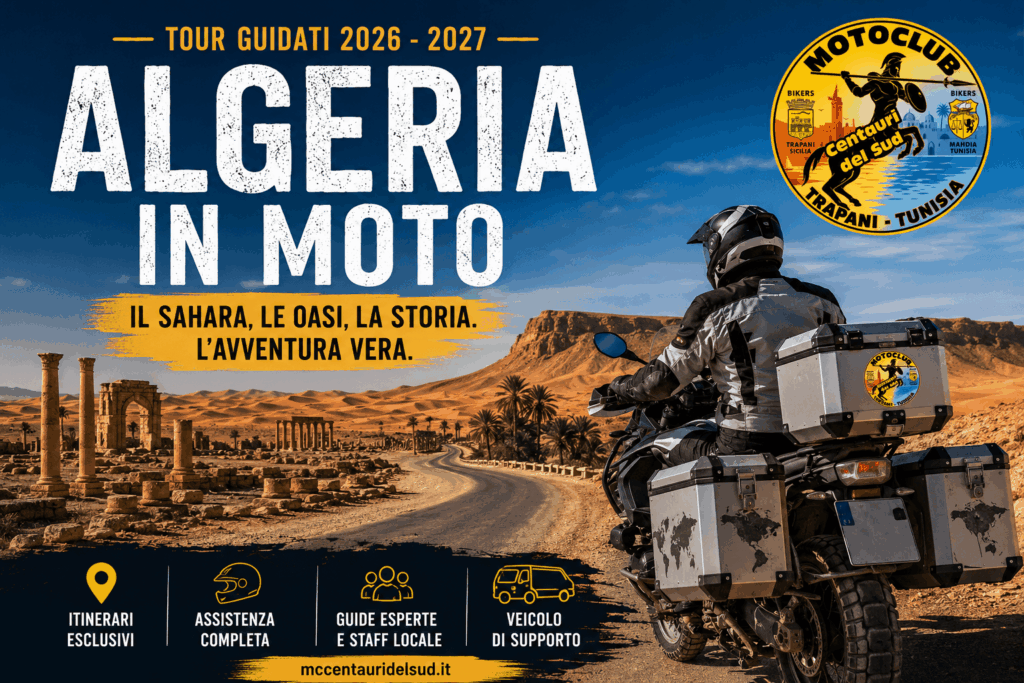 algeria in moto-locandina